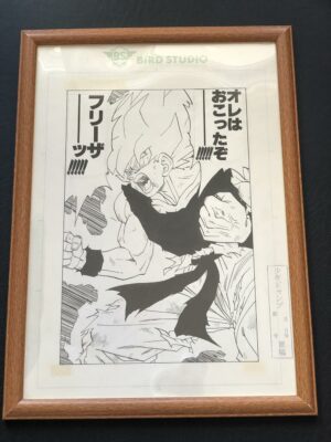 Dragon Ball Z - Goku - Manga Sheet A3 - Official Replica Framed